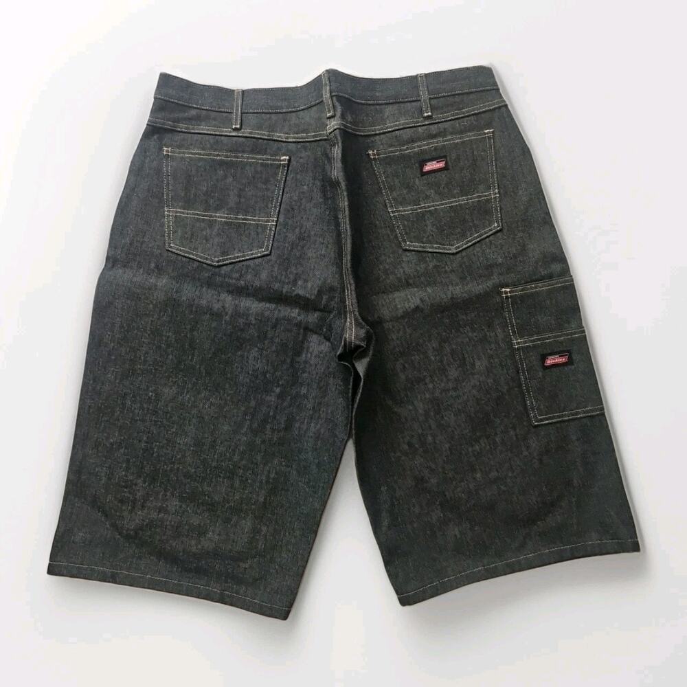 Dickies Shorts Mens Gray VTG Y2K Baggy.Relaxed Cargo Skater Grunge 38 High Rise